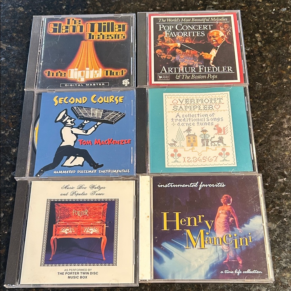 Collection of Music CDs